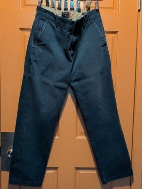 Dockers Dark Blue Classic Straight Chinos